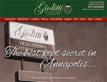 Tablet Screenshot of giolittideli.com
